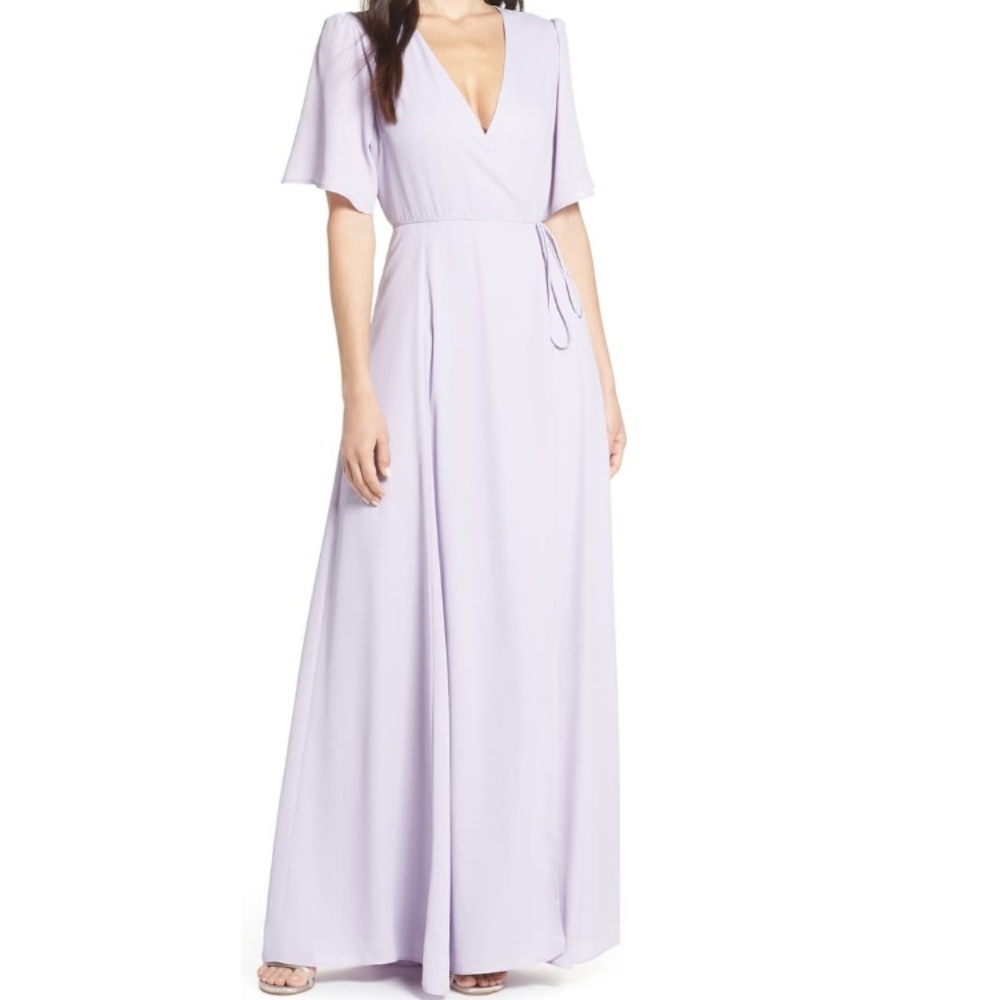 Wayf Aurelia short sleeve dress